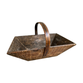 Panier de cueillette en bois