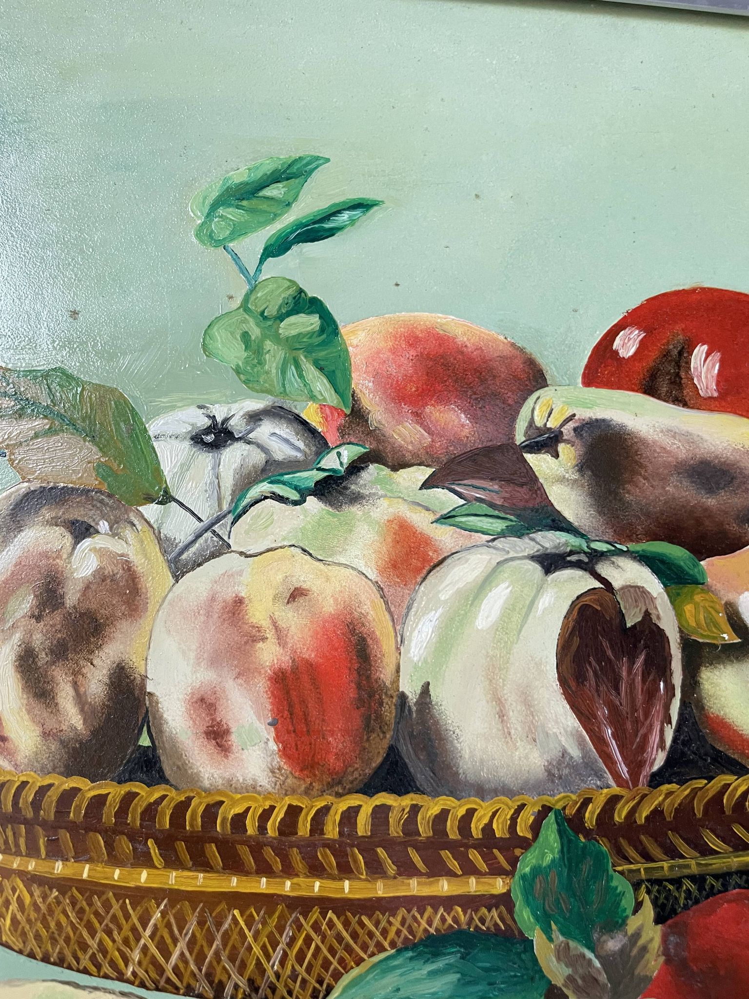 Peinture à l’huile aux fruits Fuentes