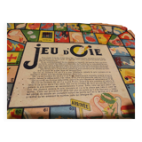 Antique Wooden Multi-Game Box - Ludo - Game of the Goose - Checkers