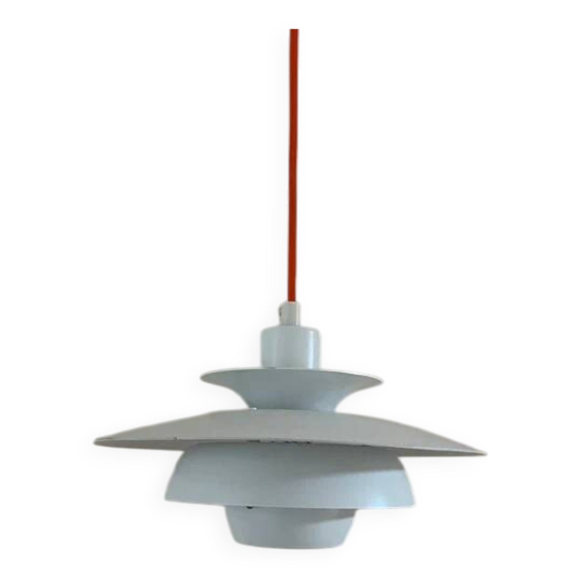 Vintage Danish pendant in style of Louis Poulsen