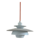 Vintage Danish pendant in style of Louis Poulsen