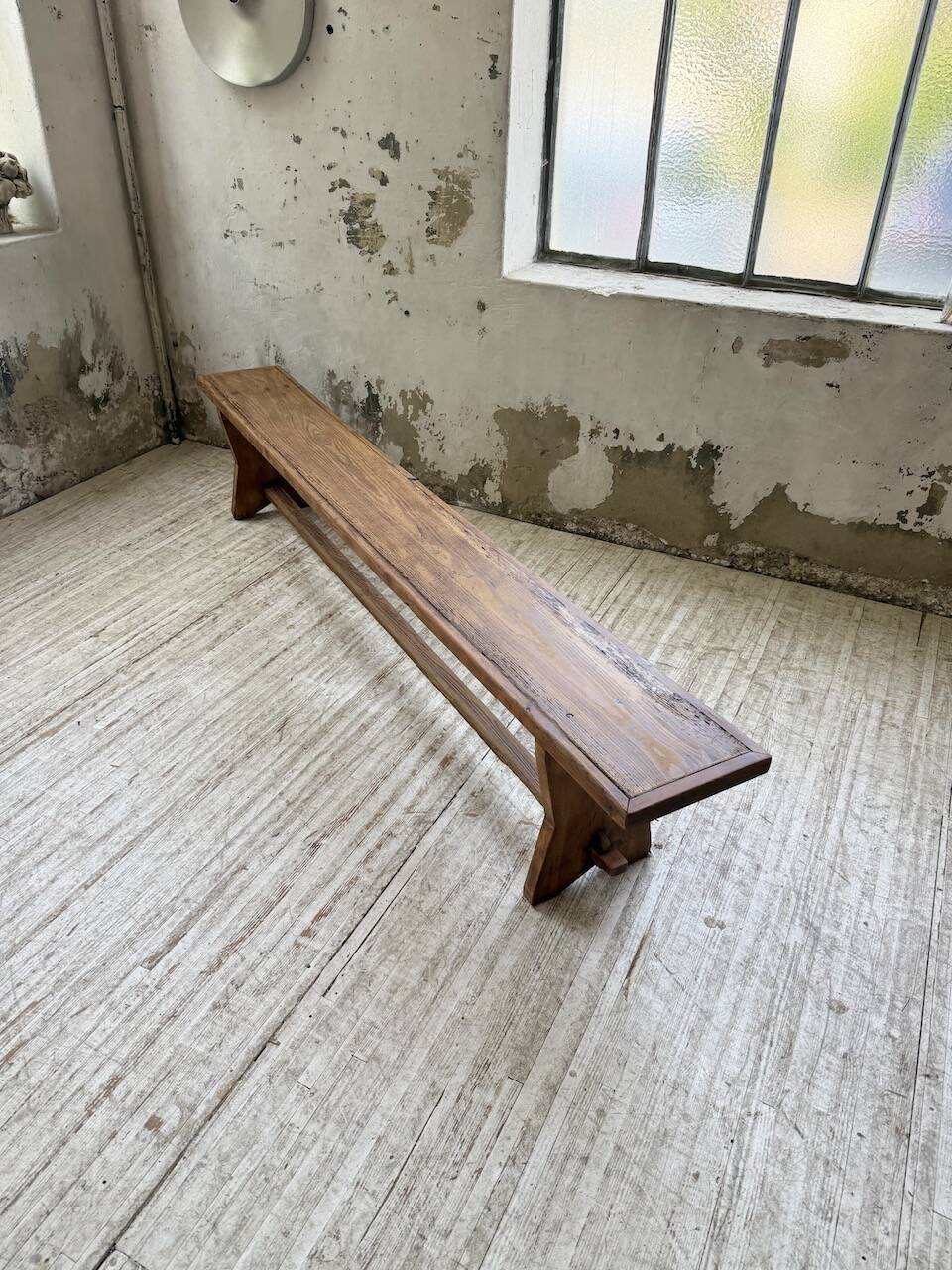 2.5m XL pine farm bench