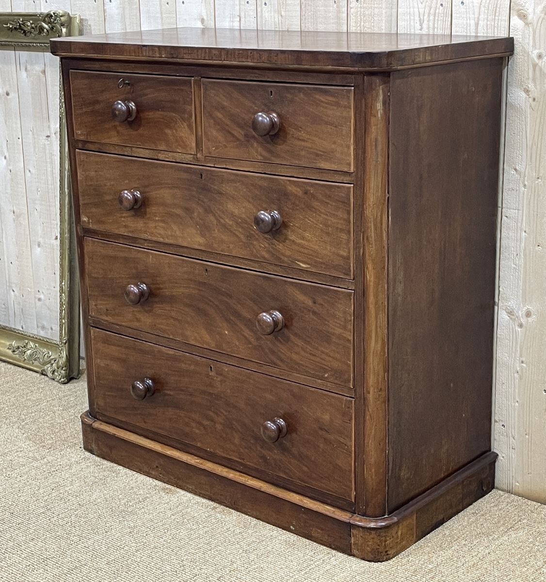 Commode victorienne xixème en acajou