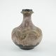 West German ceramic vase with fat lava glaze, 1970s