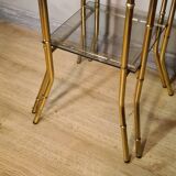 Chrome gold bamboo  28x38x89