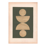 Collage on paper • c446 • signed eawy