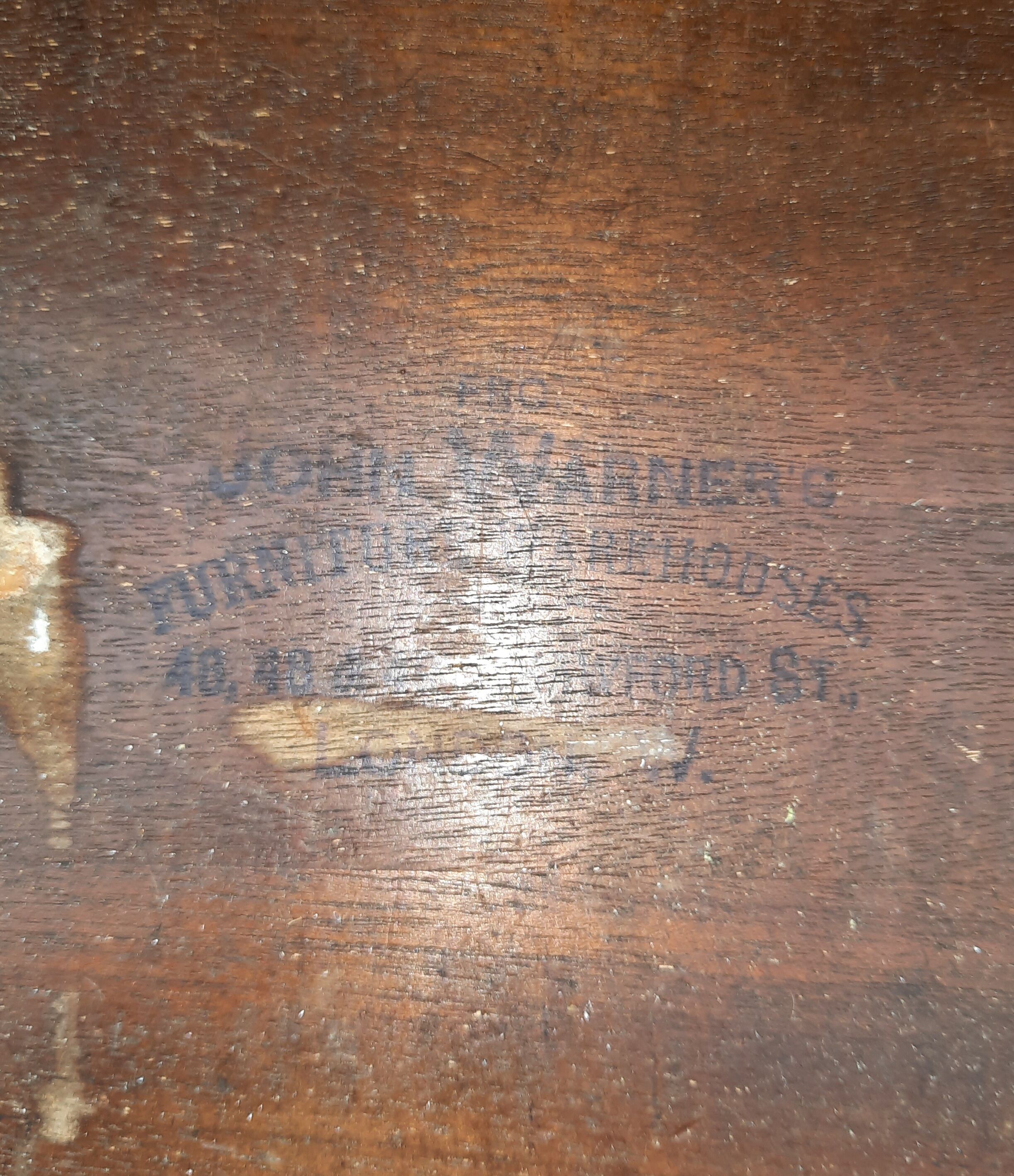 English mahogany jam maker