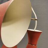 Hanging lamp with three shades/light sources, probably designed by Bent Karlby in the late 1950s
