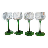 Verres anciens gravés d'Alsace