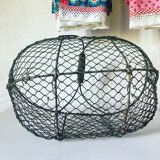 Apple basket made of wire