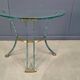 Vintage brass and metal console, 1970s - France