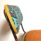 Chaise civic - elis turquoise