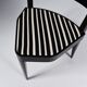 Chaise asymétrique B1 de Stefan Wewerka 1978
