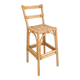 Tabouret de Bar Mid Century Vintage Boho Tabouret de Bar Chaise de Bar Bamb
