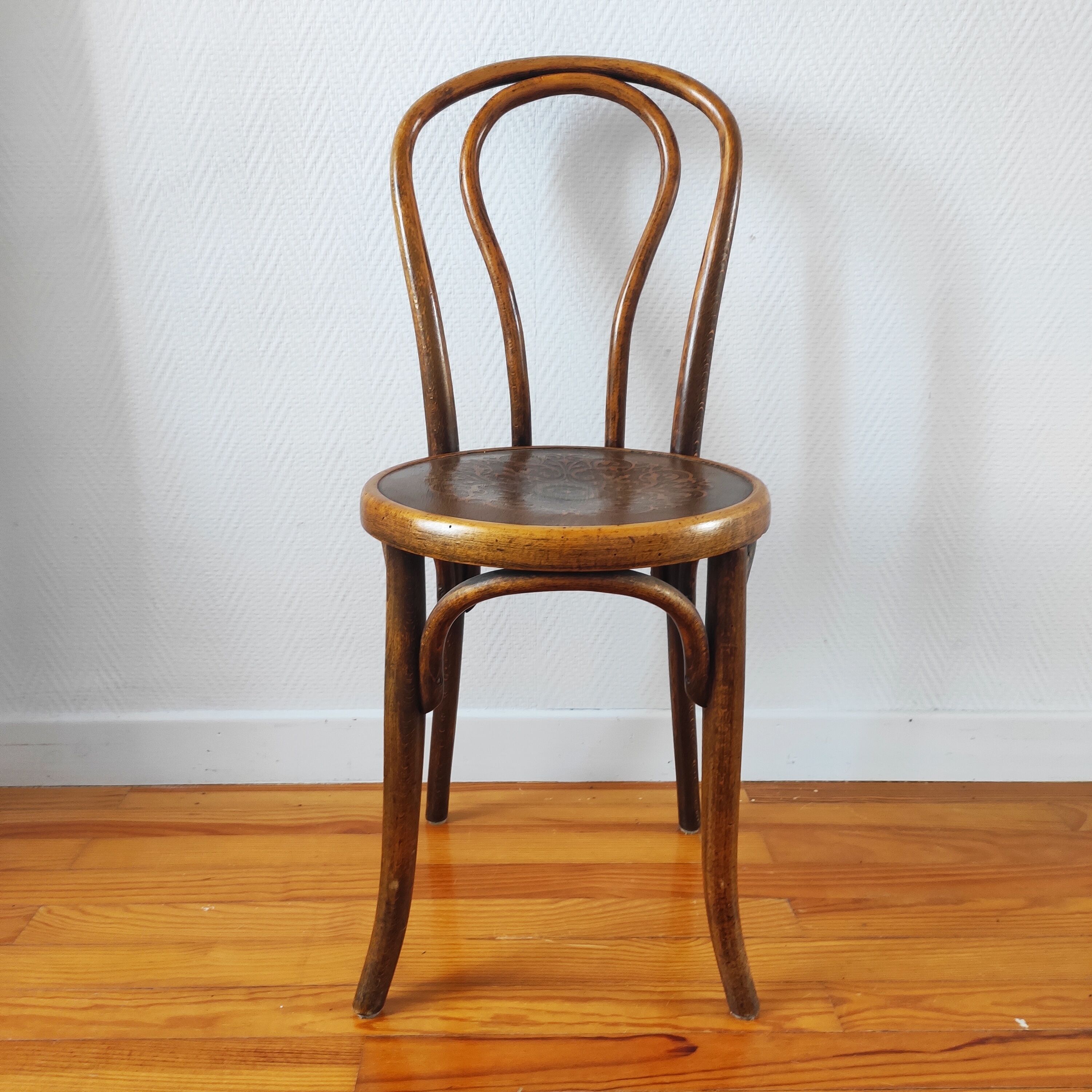 Antique chair of bistro fischel