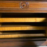 Wooden and marble sideboard