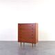 Mid-Century Danish Teak Chest of Drawers, 1960s.