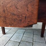 Solid walnut farmhouse table