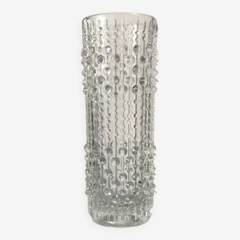 Vase en verre “cire de bougie” de Frantisek Peceny