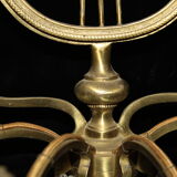 Wall lamp in gilded bronze