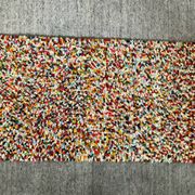 Tapis vintage en laine tissée