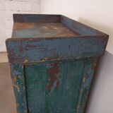 Weathered industrial cupboard