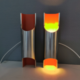 Set of Pandean wall lights by Bent Karlby for LYFA, Denmark 1970