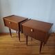 Paire de tables de chevet Mid-Century