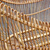 Rattan cradle