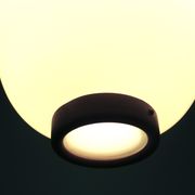 Suspension en opaline de Bent Karlby, Danemark, 1950