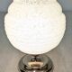 Art Deco bedside or ambient lamp in glass from Clichy, France, circa 1920.