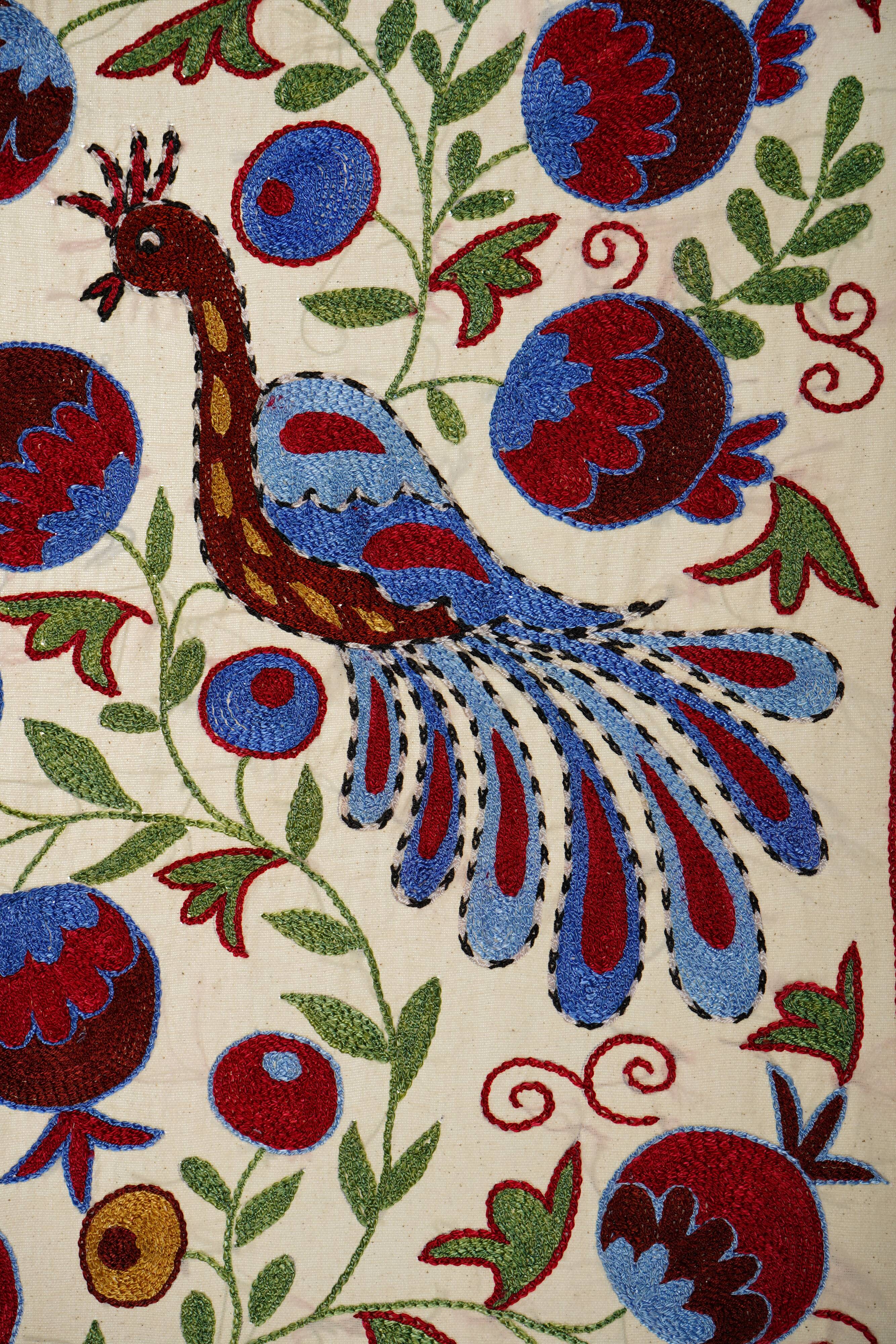 Vintage Turkish rug hand-knotted 50x92cm