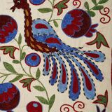 Vintage Turkish rug hand-knotted 50x92cm