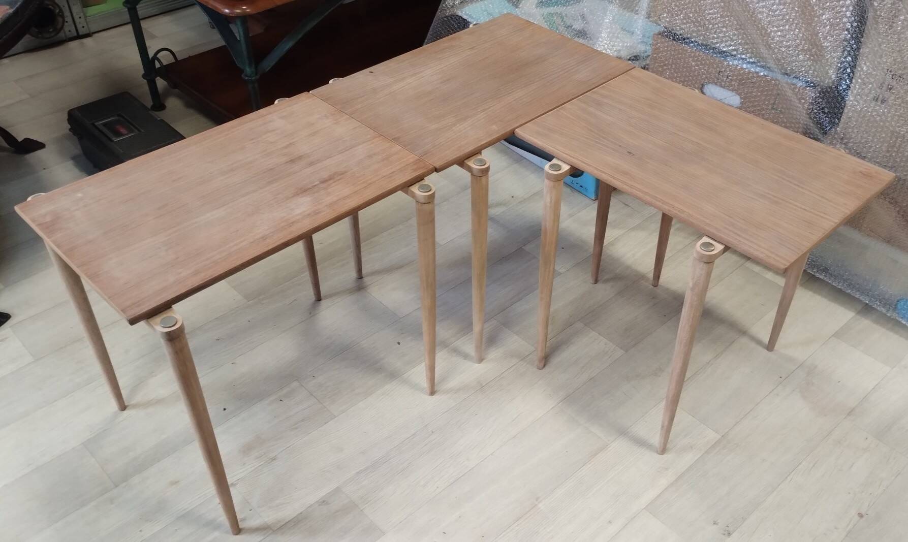 Set of 3 nesting tables Opal Mobel