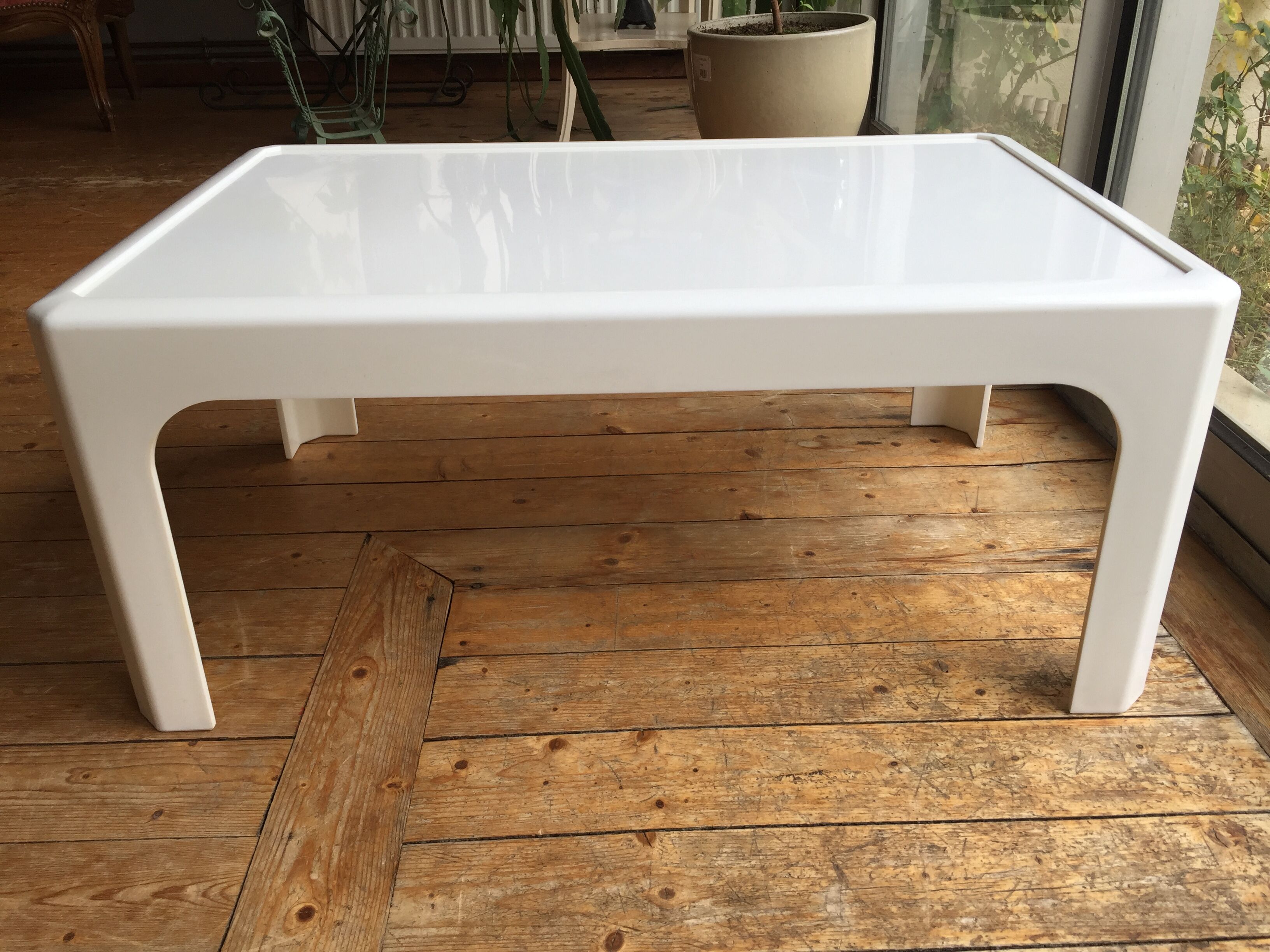 Vintage coffee table duo by Peter Ghyczy