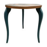 Painted art deco pedestal table