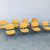 Max Stacker Conference & Office Chairs by Steelcase Strafor, 1980s, Set of 8