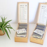 Stamp boxes, stamps, school, theme the4 seasons