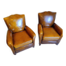 Pair of club chairs