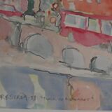 « Le trafic à la Maison du Chevalier » par Bert Forkström