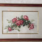 Pair of gouaches Flower Bouquets