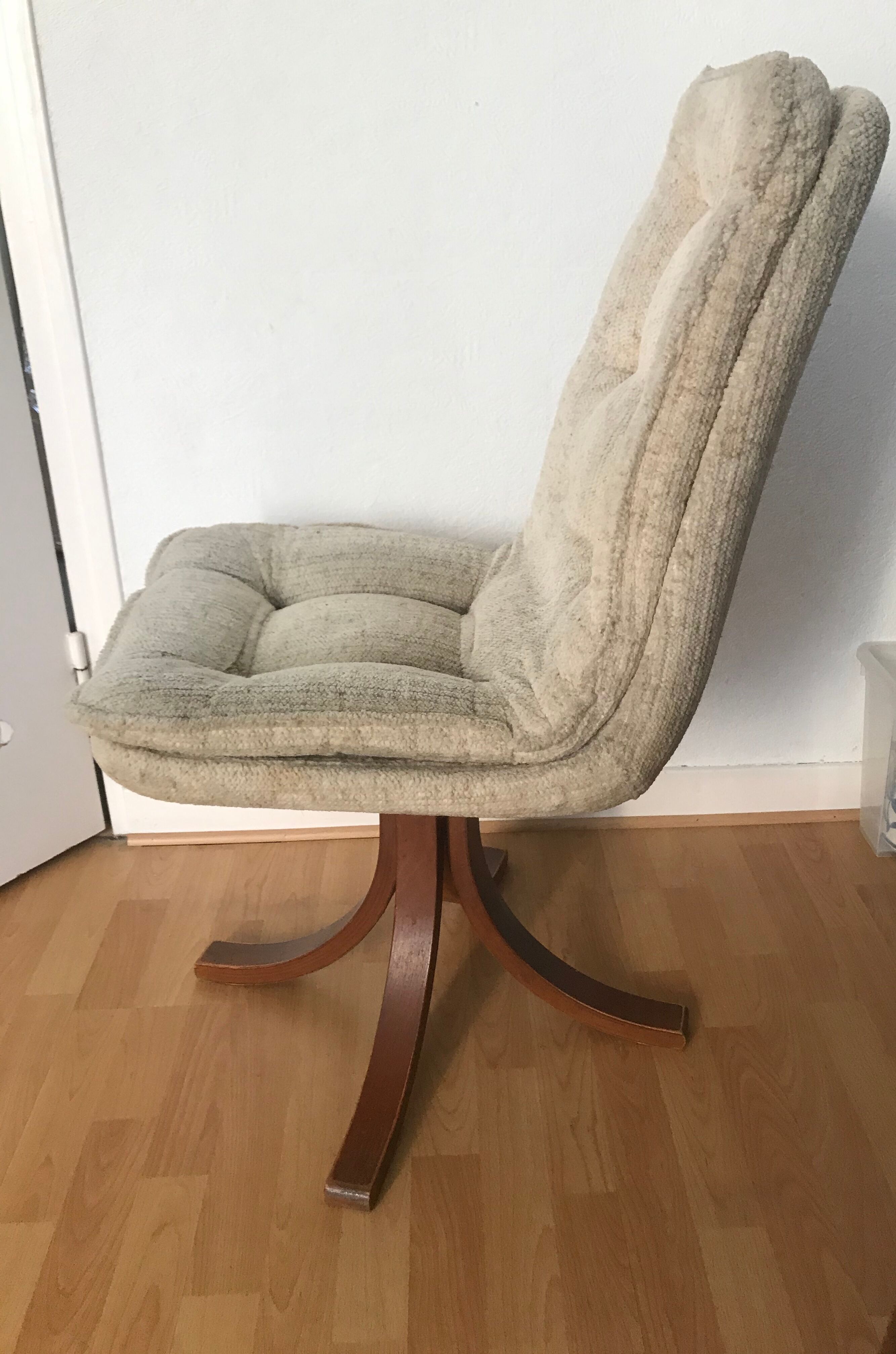 Vintage Scandinavian office chair