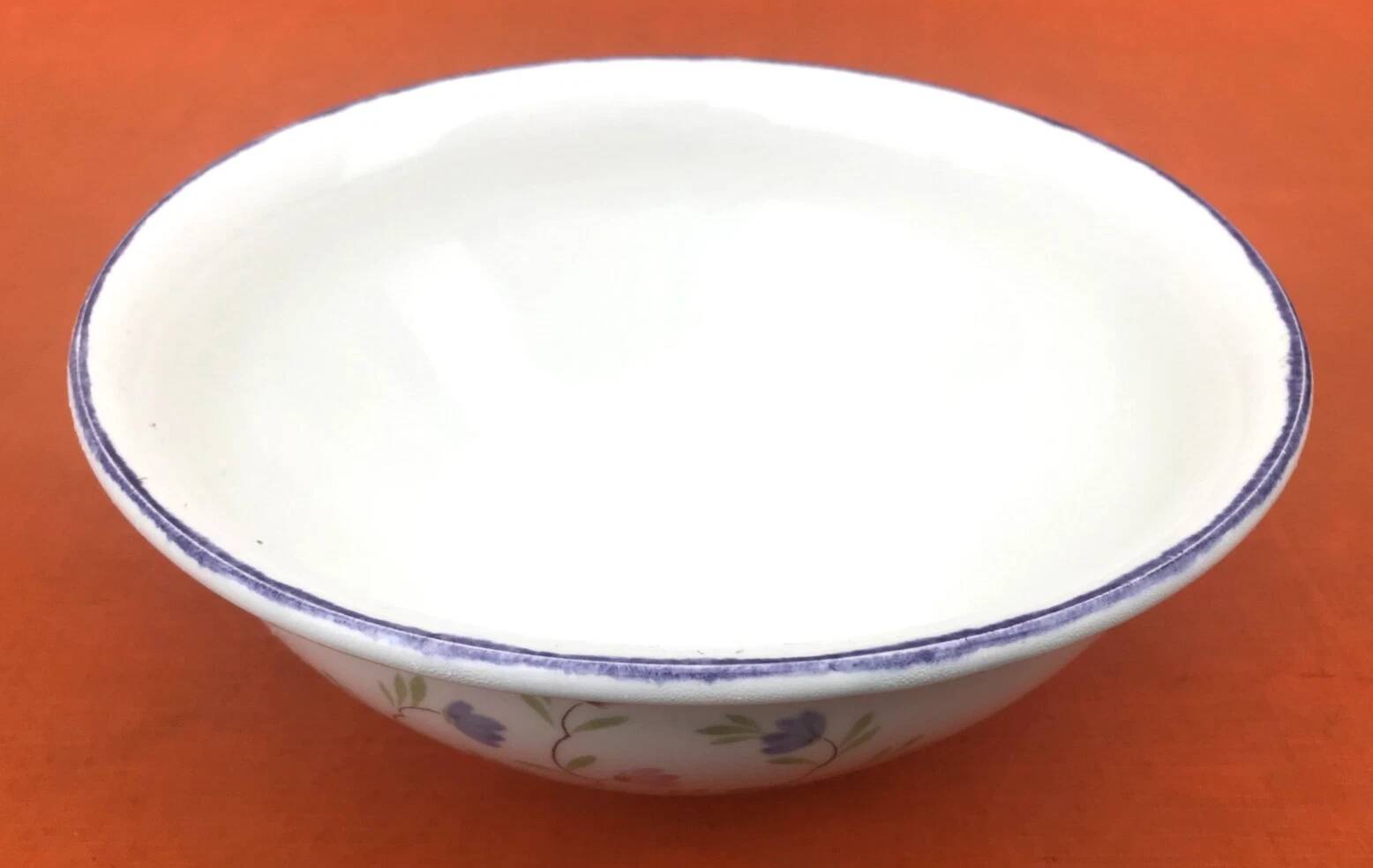 Glazed ceramic salad bowl Orchies Moulin des Loups