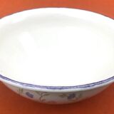 Glazed ceramic salad bowl Orchies Moulin des Loups