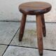 Small vintage stool in the style of Charlotte Perriand.