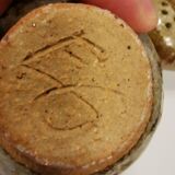 Three pierced vases (in Denmark we call them Mushroom vases)