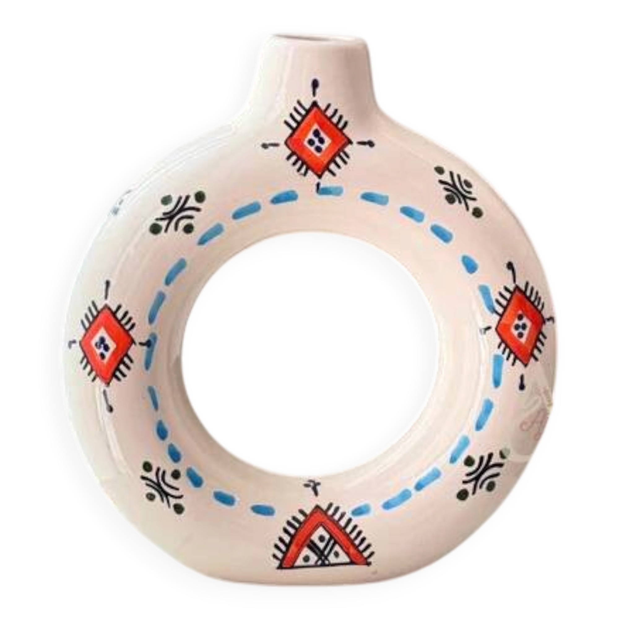 Artisanal vase Tafoukt Amazigh Ameqrane