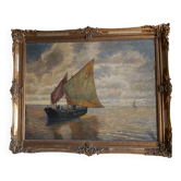Tableau marine, voilier