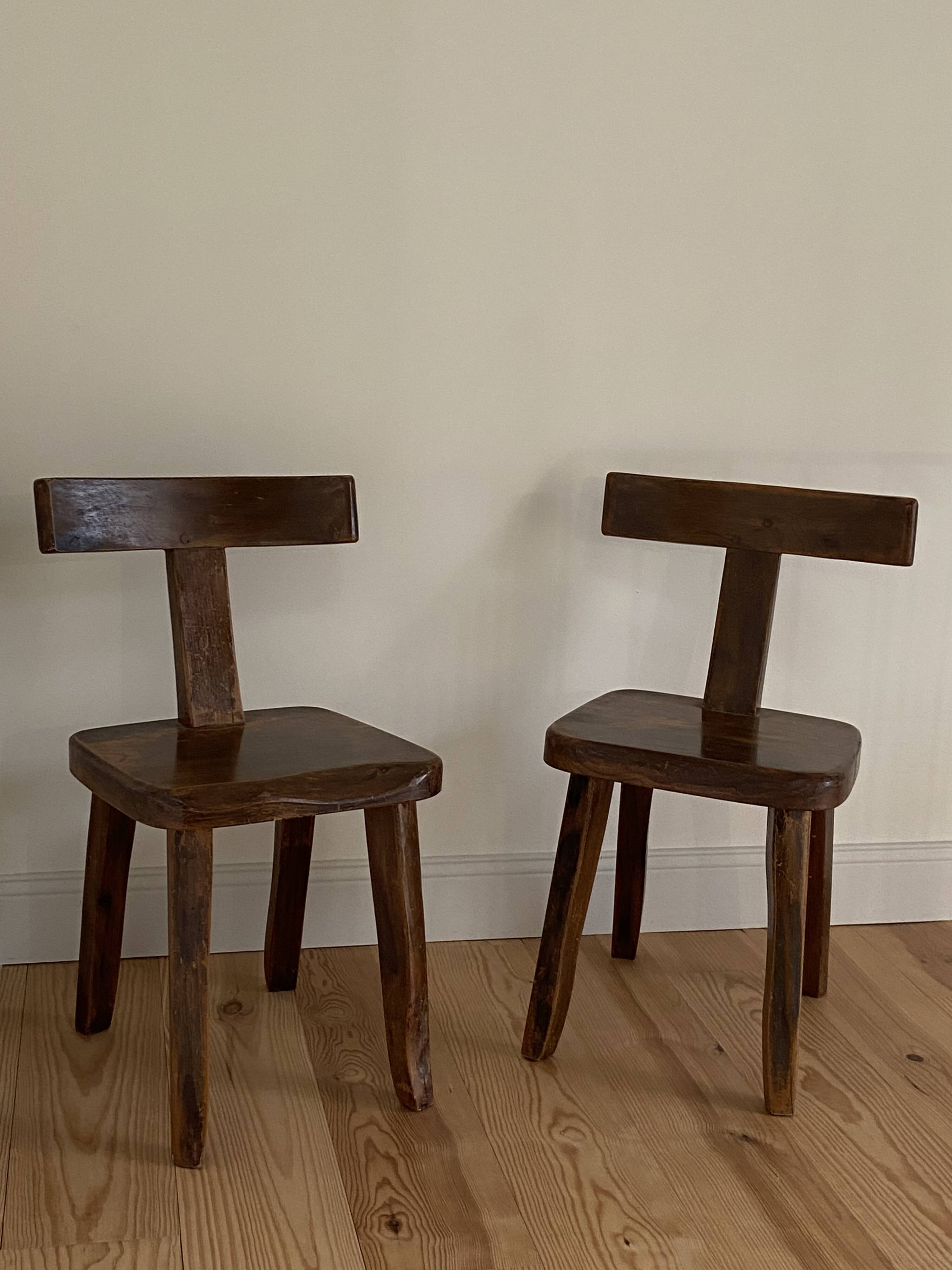 Brutalist chair