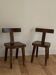 Chaise T brutaliste